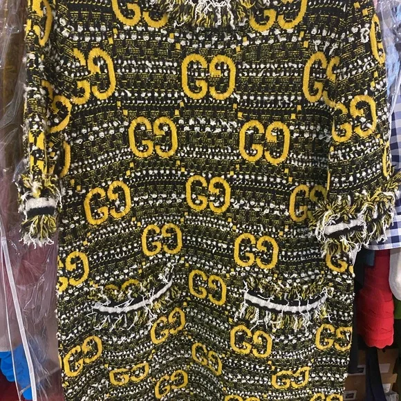 Gucci Black and Yellow Maxi Dress - Picture 2 of 4